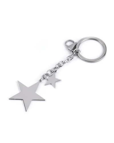 Přívěsek na klíče / kabelku z nerezové oceli - 1 ks | Mimib