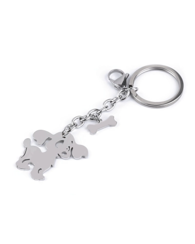 Přívěsek na klíče / kabelku z nerezové oceli - 1 ks | Mimib