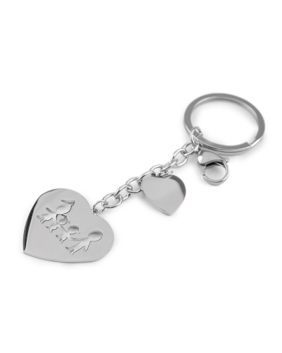 Přívěsek na klíče / kabelku z nerezové oceli - 1 ks | Mimib