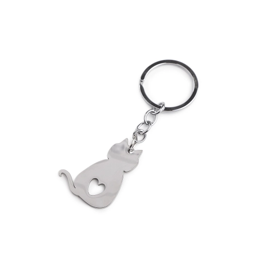 Přívěsek na klíče / kabelku z nerezové oceli - 1 ks | Mimib