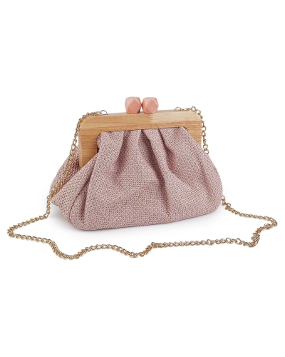 Kabelka - psaníčko s dřevěným rámečkem - 1 ks