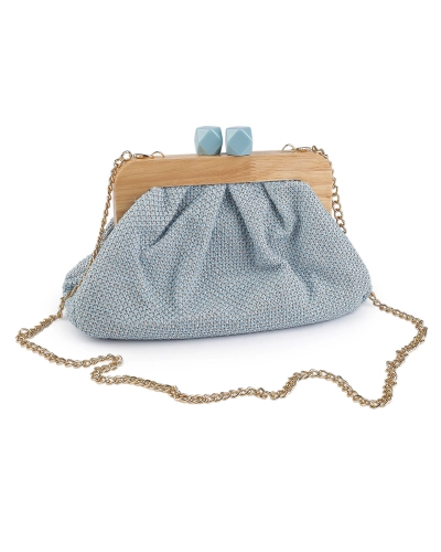 Kabelka - psaníčko s dřevěným rámečkem - 1 ks