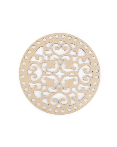 Veko na pletenie / háčkovanie košíkov Ø18 cm - 1 ks | Mimib