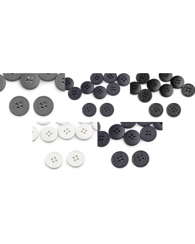 Gombík kabátový, sakový veľkosť 28", 36", 40" - 20 ks | Mimib