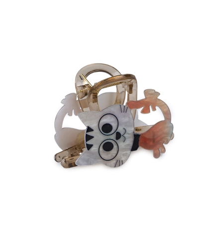 Štipec do vlasov mačka - 1 ks | Mimib