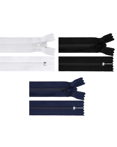 Špirálový zips YKK No 5 dĺžka 18 cm - 1 ks | Mimib