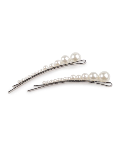 Sponky do vlasov / pinetky s perlami - 2 ks | Mimib