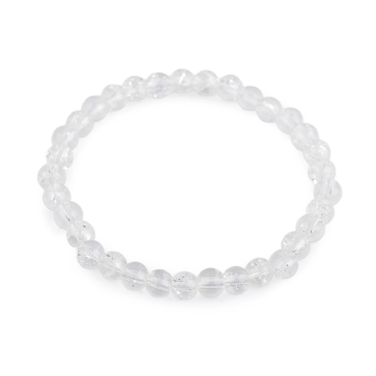 Náramok pružný zo sklenených korálikov - 1 ks | Mimib