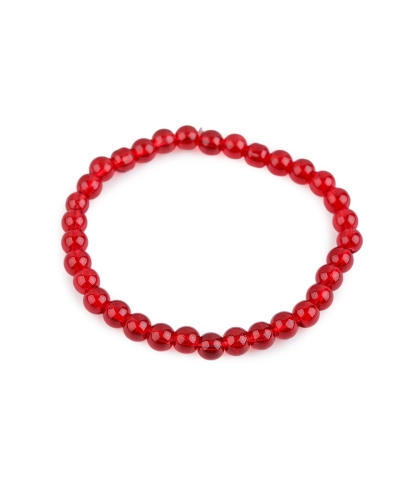 Náramok pružný zo sklenených korálikov - 1 ks | Mimib