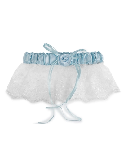 Svadobný podväzok čipkový - 1 ks | Mimib