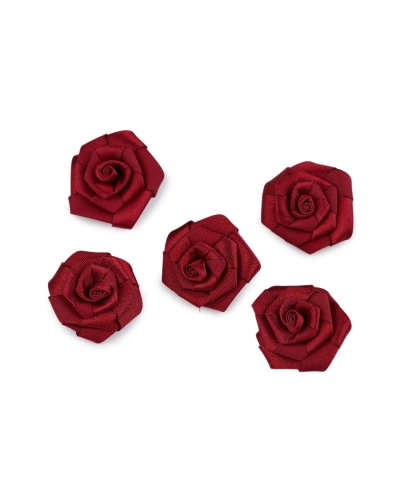 Saténová ruža Ø35 mm - 5 ks | Mimib