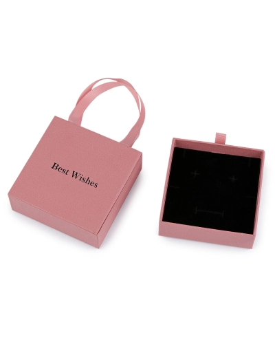 Škatuľka na šperky s uchom 9x9 cm - 1 ks | Mimib