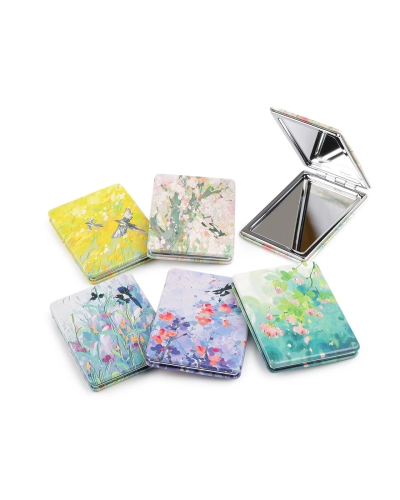 Kozmetické zrkadlo kvety - 1 ks | Mimib