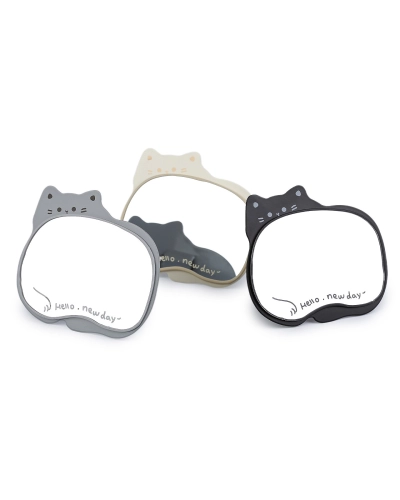 Kozmetické zrkadlo so stojanom mačka - 1 ks