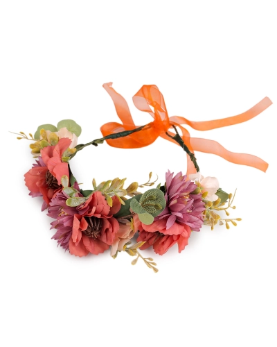 Kvetinový venček do vlasov - 1 ks | Mimib