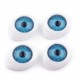 Plastové oči k nalepení 12x17mm20 - 20ks