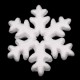Sněhová vločka Ø10 cm polystyren 1sáček
