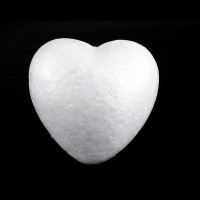 Srdce Ø10 cm polystyren2 - 2ks