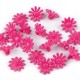 Plastové knoflíky / korálky květ Ø15 mm 20ks