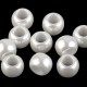 Plastové perly s velkým průvlekem 11x15 mm10 - 10ks