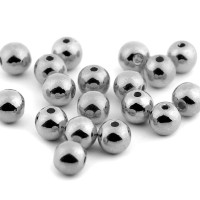 Plastové voskové korálky / perly Glance Metalic Ø8 mm 20g