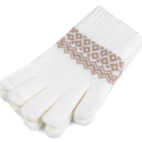 Dámské / dívčí pletené rukavice 1pár