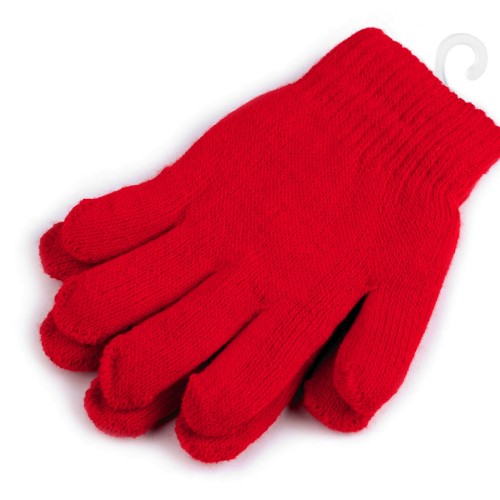 Dětské pletené rukavice zateplené 1pár