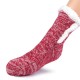 Ponožky zimní s kožíškem a protiskluzem Emi Ross 1pár
