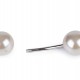 Ozdobné zapínání s perlou / knoflík1 - 1ks