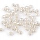 Plastové perly s velkým průvlekem / plavkové Ø8 mm 20g