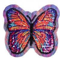 Aplikace motýl s oboustrannými flitry1 - 1ks