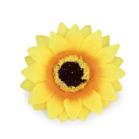 Umělý květ slunečnice Ø7 cm 10ks
