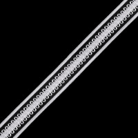Ramínková ozdobná pruženka šíře 13 mm 1m