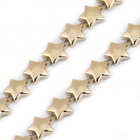 Řetěz - hvězdy šíře 10 mm vánoční9 - 9m
