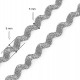Prýmek / hadovka s lurexem šíře 5 mm13.5 - 13.5m