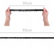 Flitrový prýmek šíře 20 mm elastický 1m