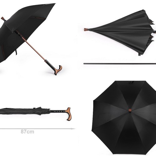 Deštník s vycházkovou holí 1ks