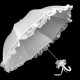 Svatební vystřelovací deštník s krajkou 1ks