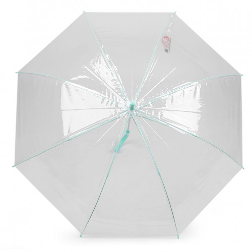 Dámský / dívčí průhledný vystřelovací deštník 1ks