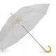 Dámský / dívčí průhledný vystřelovací deštník 1ks