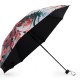Dámský skládací deštník malované květy 1ks