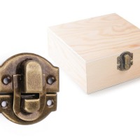 Kovové zapínání na dřevěné krabičky1 - 1sada