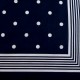 Bavlněný šátek s puntíky 70x70 cm 1ks