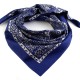 Bavlněný šátek kašmírový vzor 70x70 cm 1ks