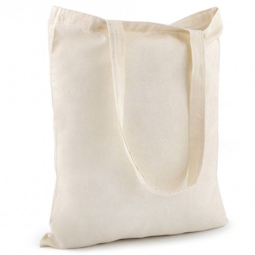 Textilní taška bavlněná k domalování / dozdobení 34x39 cm 1ks
