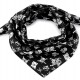 Bavlněný šátek pirát 65x65 cm 1ks