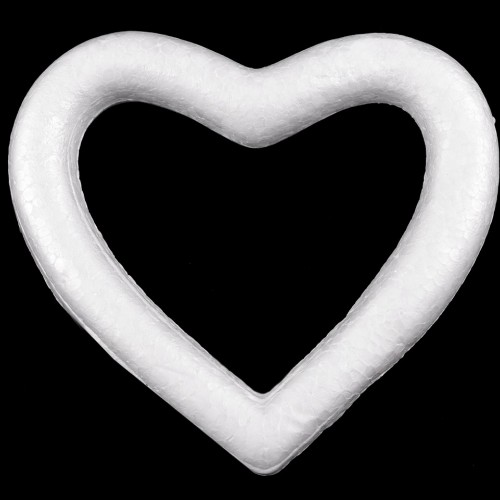 Srdce 10,5x11,5 cm polystyren1 - 1ks
