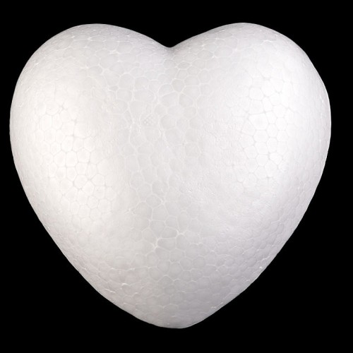 Srdce Ø15 cm polystyren 1ks