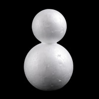Sněhulák 4,5x7,5 cm polystyren 4ks