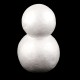 Sněhulák 9x14 cm polystyren 1ks